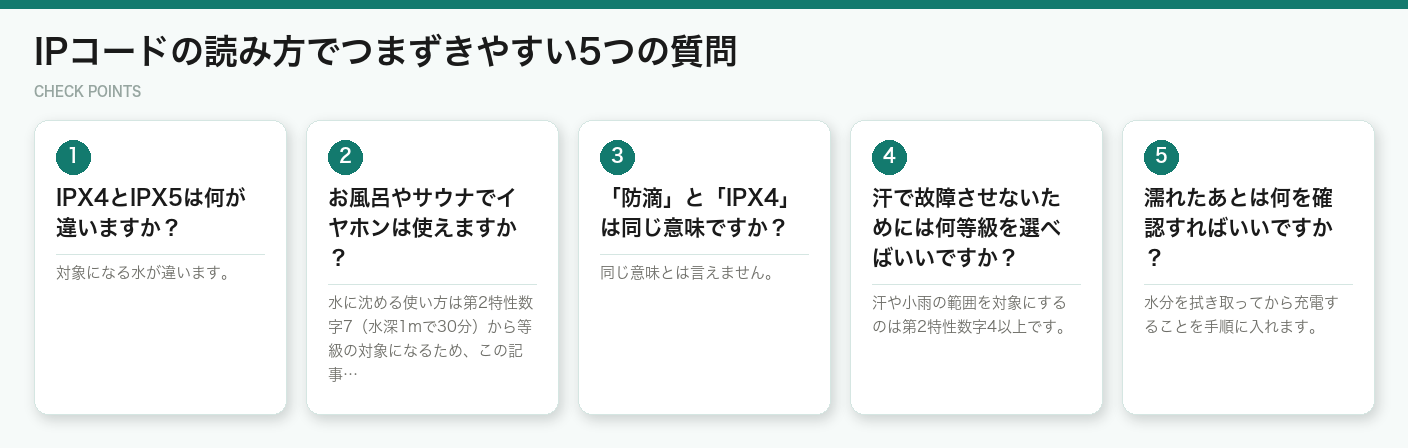 IPコードの読み方でつまずきやすい5つの質問(図解)